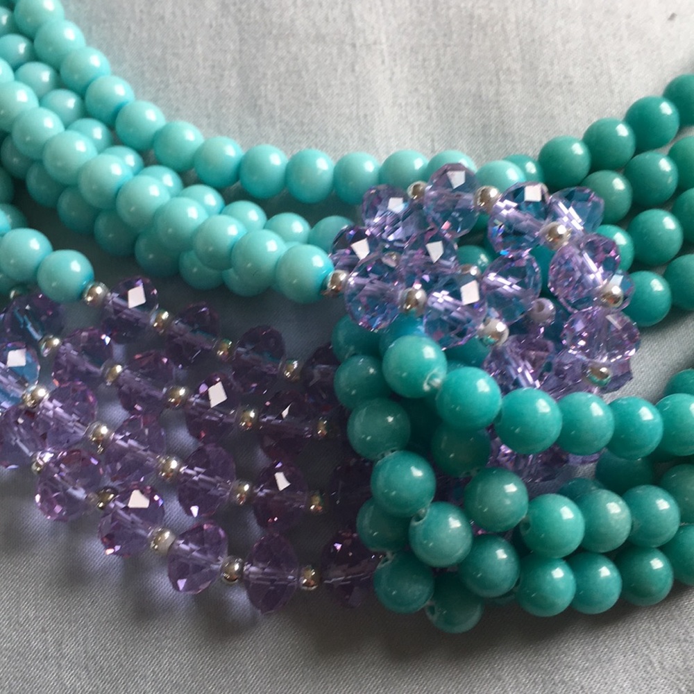 Beaded wrap necklace - Picture 3 of 4